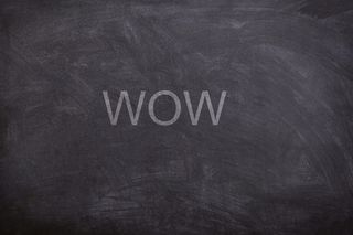 黑板，粉笔，黑板，学校，单词，哇，文本