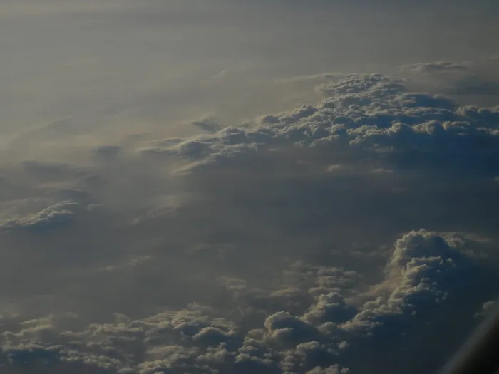 天空，云，傍晚，日落，黄昏，abendstimmung，云天，云景