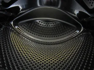 洗衣机, 鼓, 工作表, 金属, 反射, 镜像, 光泽度, 定期