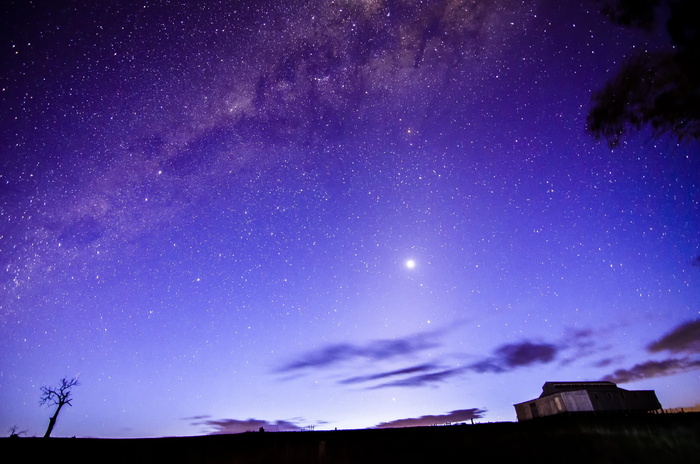 长曝光摄影，银河系，照片，恒星，夜间，银河系，太空