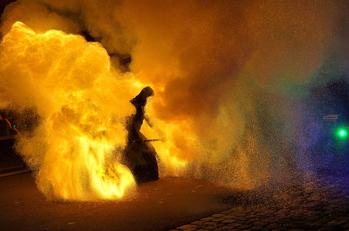 烟花, 火, 夜, 光, 烟花, 烧伤, 火焰, 西尔维斯特的照片