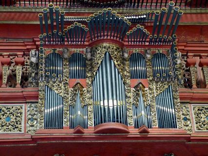 风琴，乐器，音乐，教堂，乐器，音响，键盘乐器，小册子