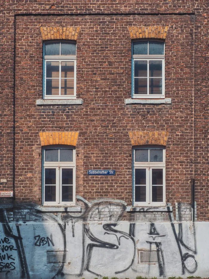 德国，科隆，砖石，窗户，建筑，城市，城市，立面