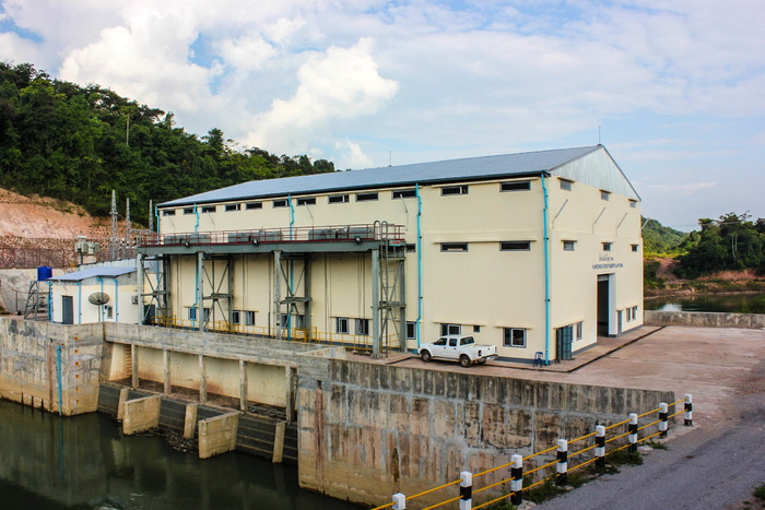 大坝、水电、水、水电、电力、建筑、已建结构、天空