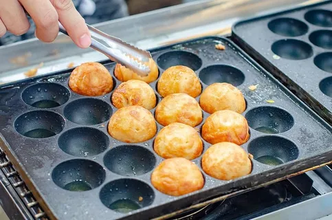 当地市场上的食物