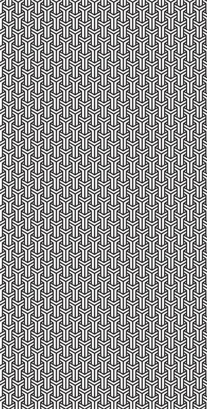 图案、黑色、白色、瓷砖、联锁、设计、几何、重复