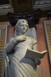 博物馆, 雕像, 妇女, 阅读, 大理石, 雕塑, 读者, 书籍