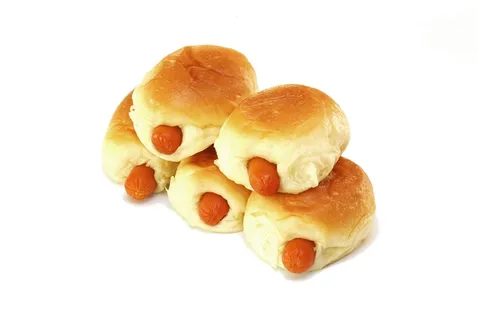 热狗、面包、堆叠、面包店、糖果、面包、膳食、食物