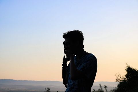 淡入，山脉，相机，照片，eos，750d，黑色，阴影