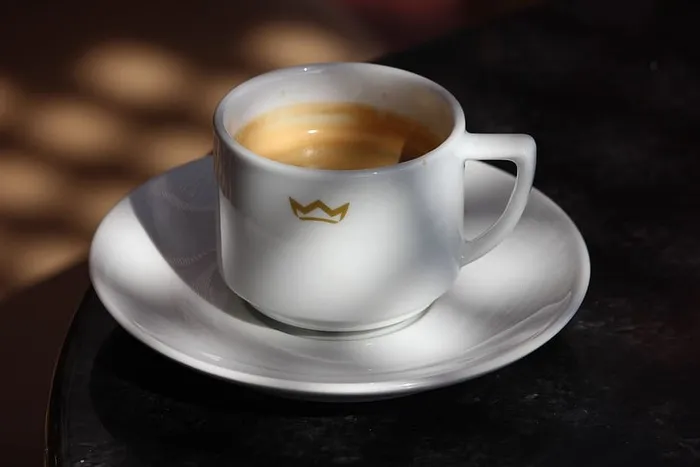 咖啡，咖啡杯，expresso，马克杯，饮料，杯子，食品和饮料，点心