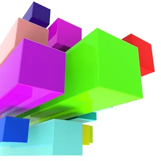 背景块表示文本空间和摘要