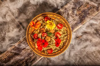 西红柿意大利面、图案、户外、自然、艺术、膳食、食物、菜肴