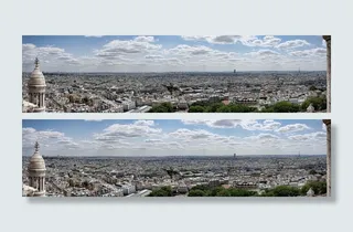 摄影，高层，建筑，区域，视野，城市，巴黎，法国