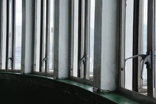 香港，天星码头，白色，绿色和白色，中国，窗户，砂砾，肮脏