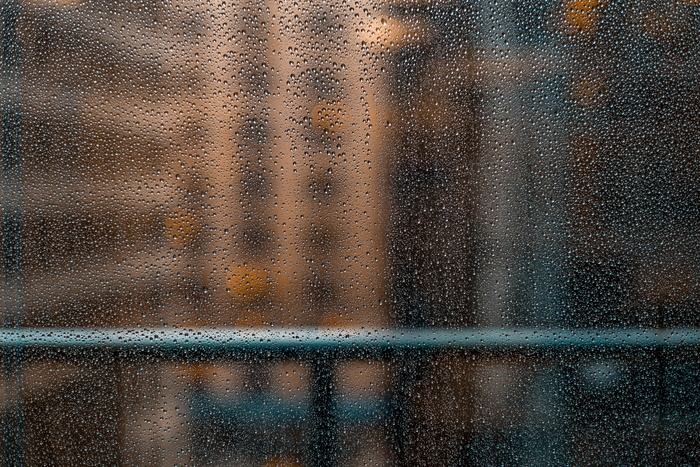 无标题，湿，玻璃，雨，水，滴，背景，抽象