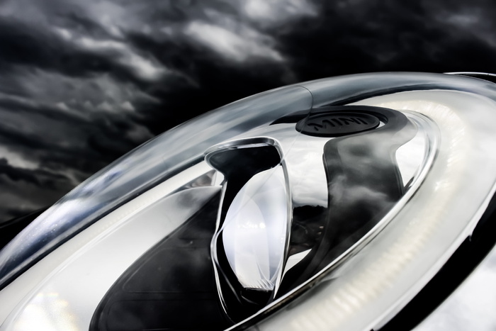 mini，cooper，minicooper，车，车，雨，雨，云