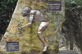 eddy merckx，纪念馆，纪念碑，stavelot，自行车，艺术和工艺，文本，人类表现