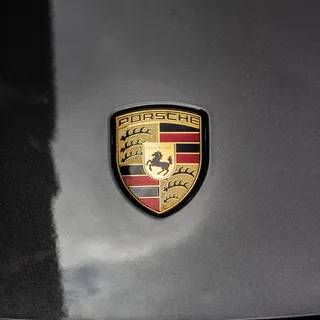 保时捷、超级跑车、汽车、标志、昂贵、豪华、特写、无人