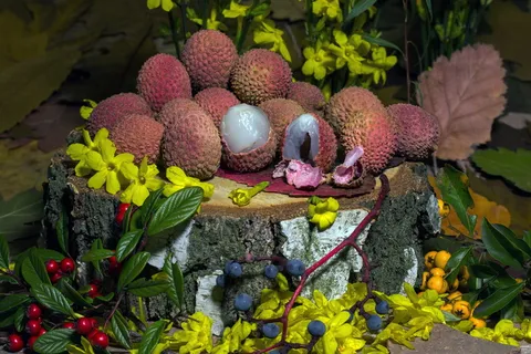 水果,荔枝,浆果,花,静物,花,开花植物,植物 水果,荔枝,浆果,花,静物,花,开花植物,植物