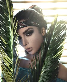 人，脸，人，植物，棕榈树，树，槟榔科，配件