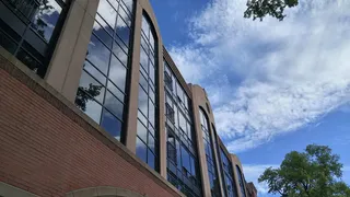 加拿大、哈利法克斯、云、窗、反射、云、天空、建筑