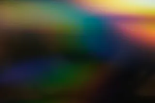 蓝色和绿色的抽象画