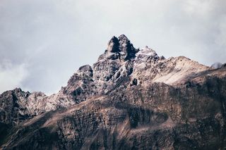 云天下的山体虫眼摄影