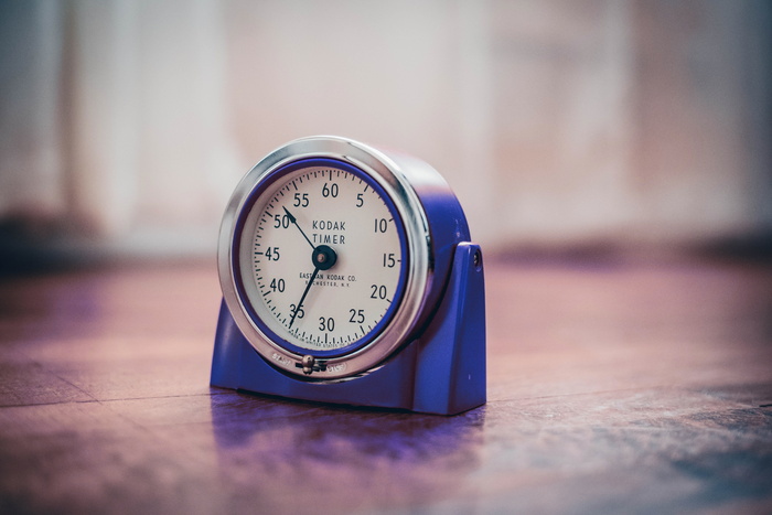 柯达定时器的选择性聚焦摄影