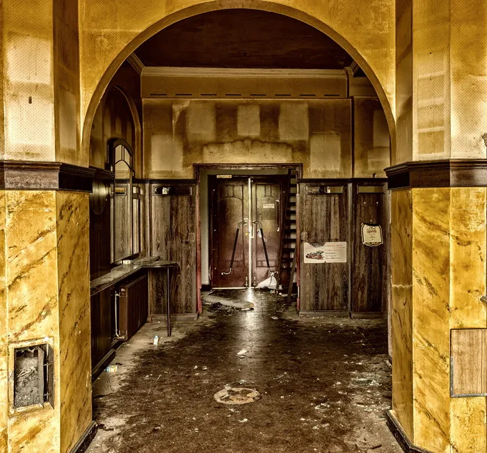 丢失的地方, 空间, pforphoto, 被遗弃, 污垢, 阴沉, 酒吧, 酒馆