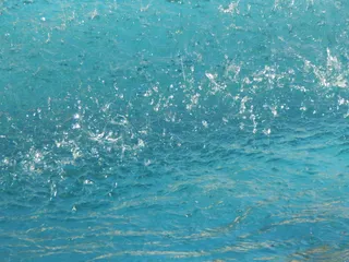 水，新鲜，水晶，蓝色，全框架，背景，没有人，海