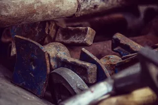 奥地利，维也纳，螺钉，工艺，金属，锈蚀，特写