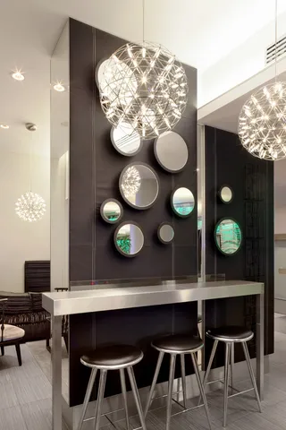 酒店, 柏林, 城市, 亚历山大广场, 现代, 资本, 照明设备, 室内