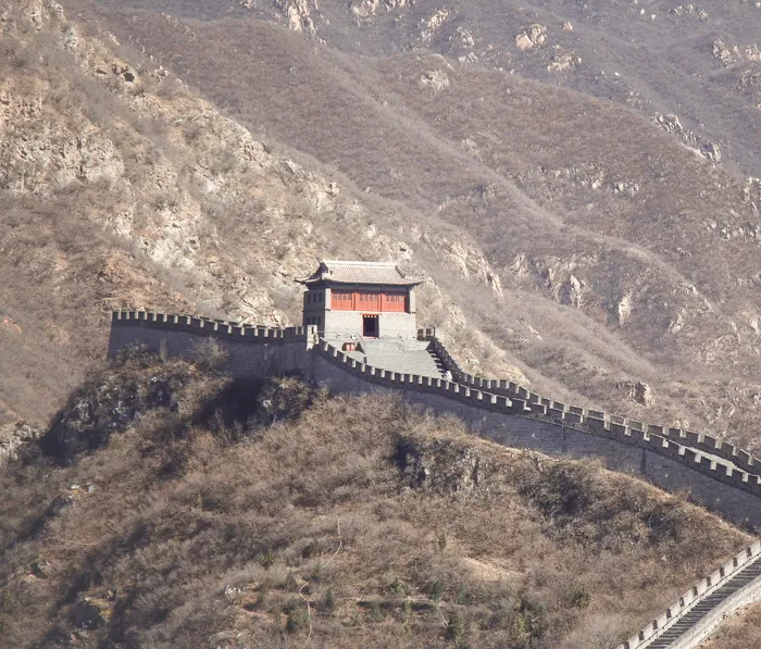 中国长城，怀柔，白天