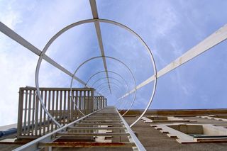 楼梯、邀请、天空、保留、应急、输出、建筑、已建结构