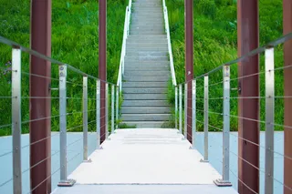 密尔沃基，美国，金属，梁，桥，栅栏，mke，柱子