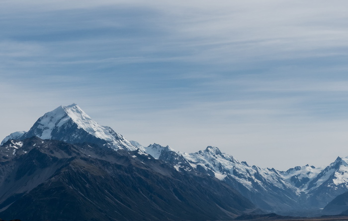 风景照片，冰山，高山，高地，云，天空，山顶，山脊