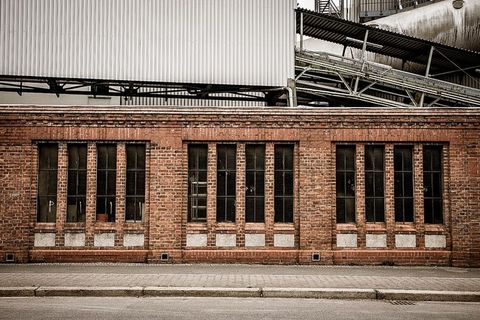 工业、工厂、鲁尔地区、建筑、工业厂房、污染、过去、照片