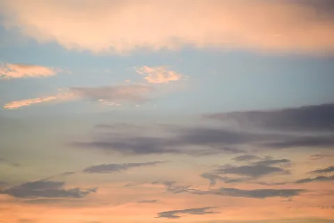 美国, 威利湖, 晚上, 背景, 云, 天空, 橙色, 蓝色 美国, 威利湖, 晚上, 背景, 云, 天空, 橙色, 蓝色