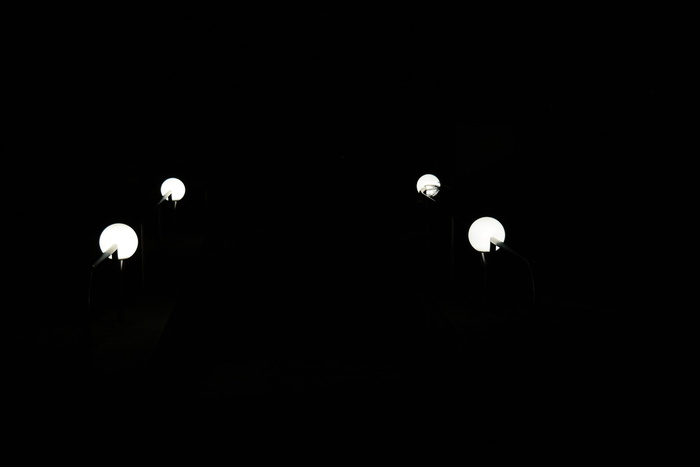 照明, 灯, 在晚上, 球灯, 光, 夜, 低角度视图, 照亮
