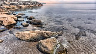 海滩，海洋，岩石，沙子，风景，大海，海景，海岸