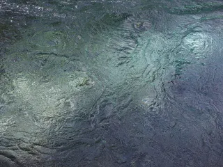 黑色表面、水、巴赫、透明、strudel、stream、flow、水晶般透明