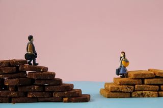 见面，最喜欢的人在对面，饼干，全长，成人，小雕像，人，堆栈