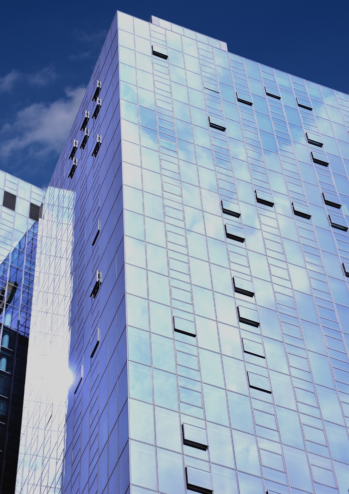 住宅、摩天大楼、建筑、建筑、立面、现代、城市、窗户