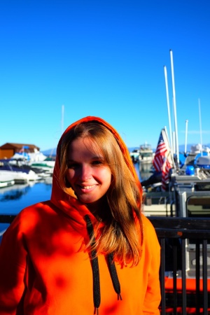 tahoe，美国，lake，hipster，girl，pier，bay，happy
