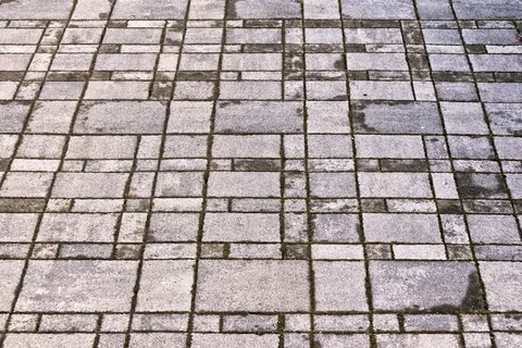 补丁,地板,铺路石,混凝土块,铺砌,板,湿,背景 补丁,地板,铺路石,混凝土块,铺砌,板,湿,背景