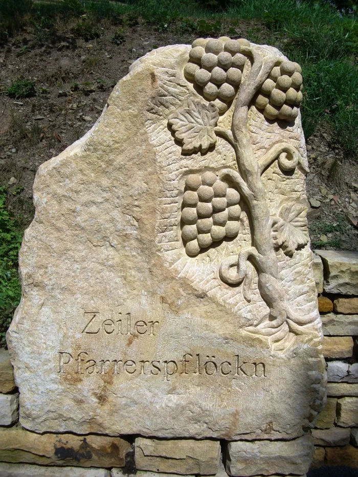 葡萄园，浮雕，石头，艺术，葡萄，藤蔓，rebstock，葡萄酒