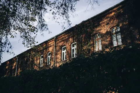波兰罗兹的旧砖房 波兰罗兹的旧砖房
