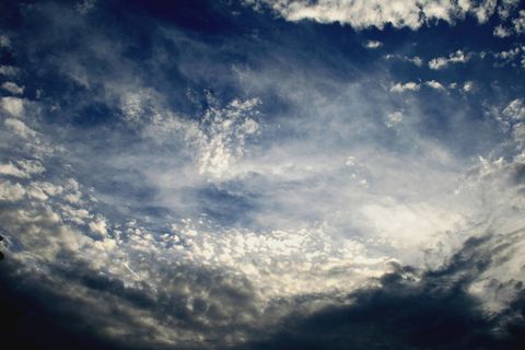 天空, 蓝色, 云, 白色, 烟熏, 斑点, 斑驳, whispy 天空, 蓝色, 云, 白色, 烟熏, 斑点, 斑驳, whispy