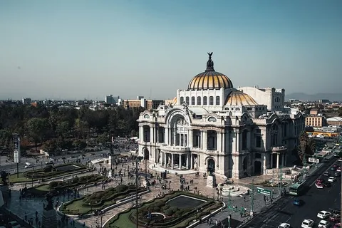 墨西哥城美术宫贝拉斯艺术宫角景