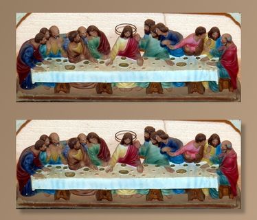 最后的晚餐艺术品最后的晚餐激情基督教耶稣受难节信仰教堂